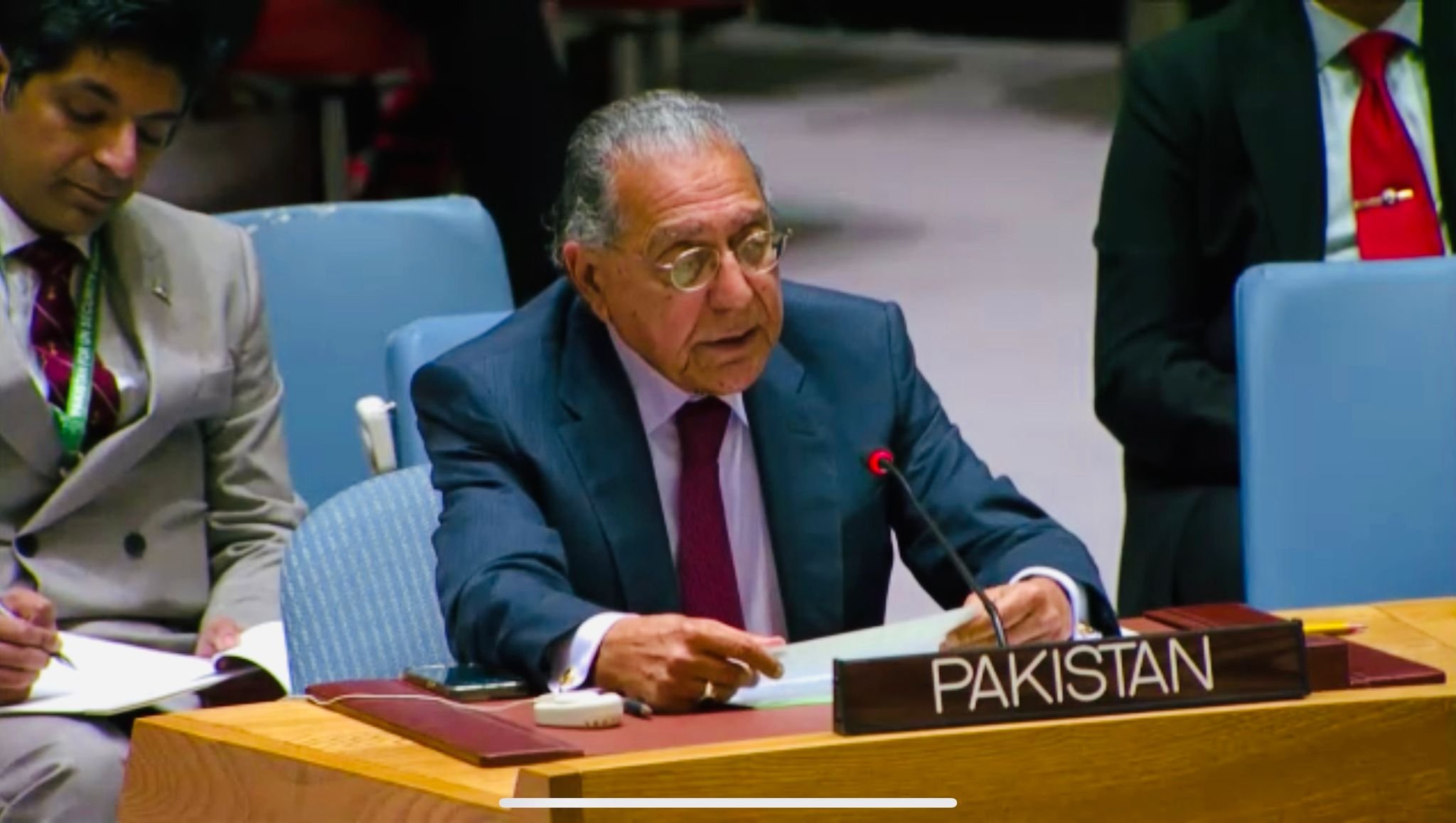 Pakistan's Permanent Representative to the UN Expresses Concern Over Terrorist Groups in Afghanistan