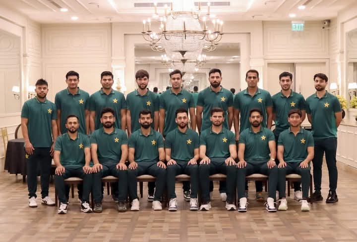 Headline: Pakistan Cricket Team Departs for New Zealand Tour