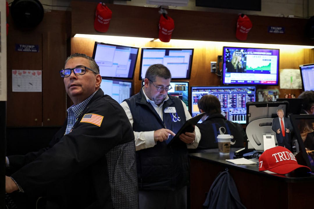 U.S. Stocks Rise on Cooling Inflation, but Trade War Limits Gains