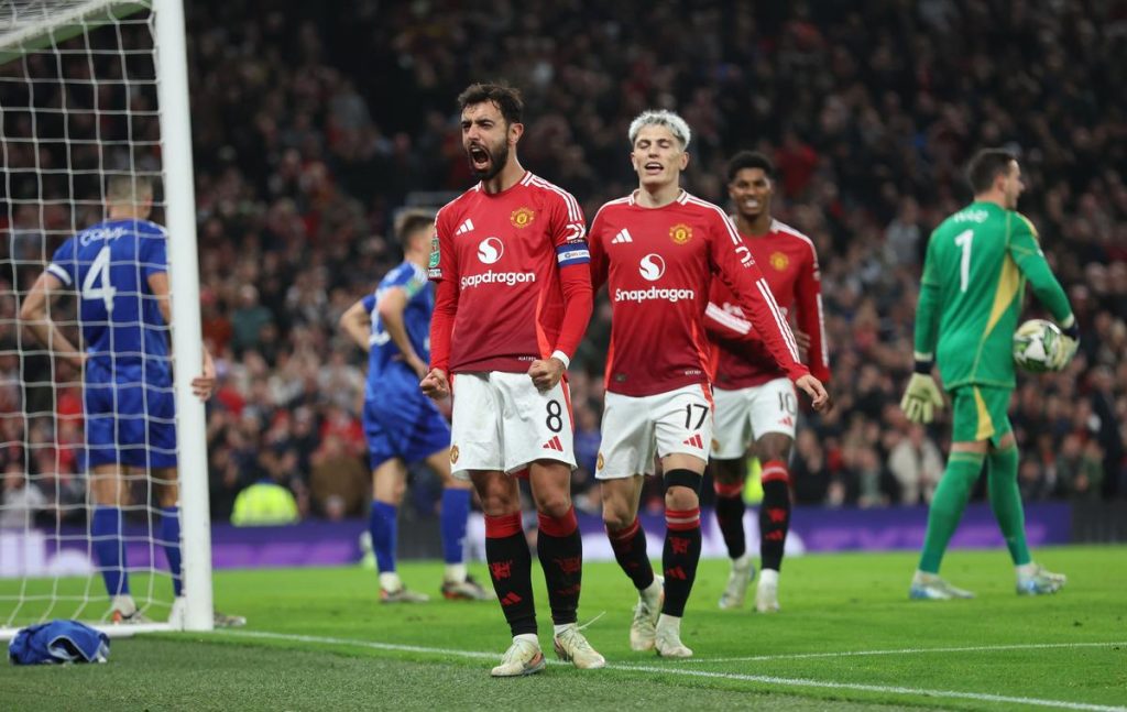 Manchester United Cruise to 3-0 Win Over Leicester as Højlund, Garnacho End Goal Droughts