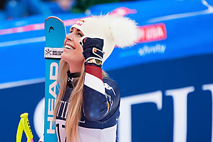 Lindsey Vonn Marks Return with Second-Place Finish at Women's World Cup Finals