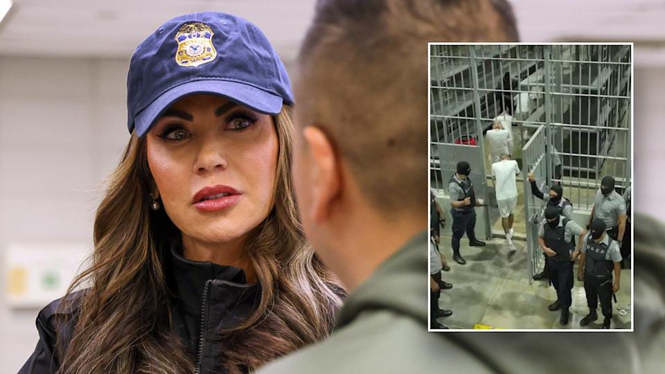 Homeland Security Secretary Kristi Noem to Visit Notorious El Salvador Prison
