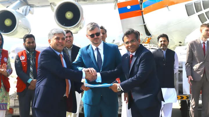 Russia Donates 30,000 Kilograms of Humanitarian Aid to Pakistan