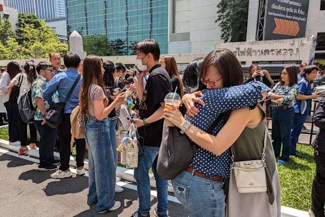 Panic in Bangkok as 7.7-Magnitude Earthquake Strikes Myanmar