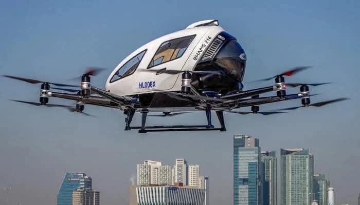 China Takes Major Step Toward Commercial Flying Taxis, Issues Licenses for Passenger Drones