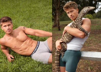 “Robert Irwin Promotes Animal Conservation in Unexpected Underwear Ad”
