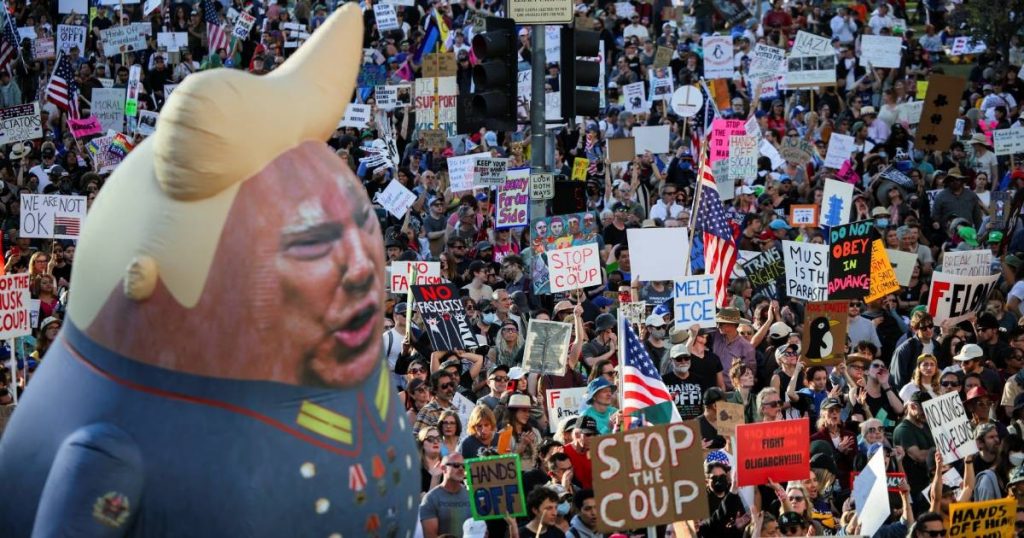 Protests at Washington Monument Showcase Diverse Causes