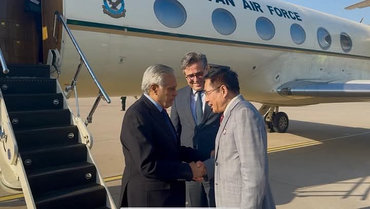 Ishaq Dar Arrives in Beijing for Official Visit