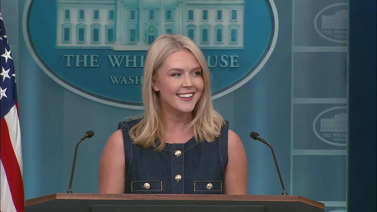 Press Secretary Leavitt Briefs on 'Take Our Sons and Daughters to Work Day'
