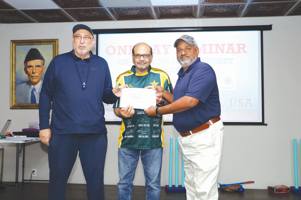 Cricket Coaching Seminar Draws Enthusiastic Crowds in Houston, Led by International Veteran Jalal Uddin