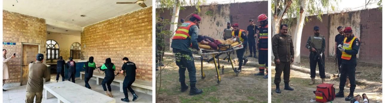 Mock Exercise Conducted at District Court Mandi Bahauddin to Enhance Emergency Preparedness