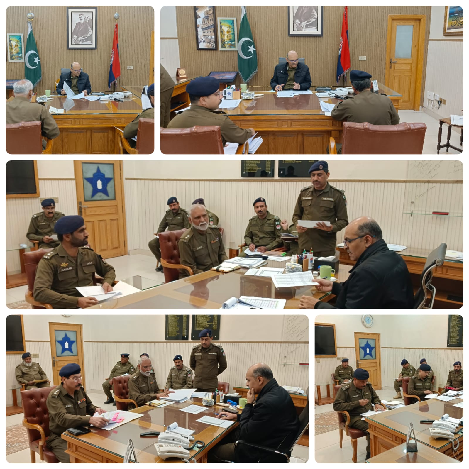 CP and Bilal Umar mobilize for courage in the city — Police officers’ meeting. Investigation on merit, effective patrolling and preparation for a major operation against Absconders