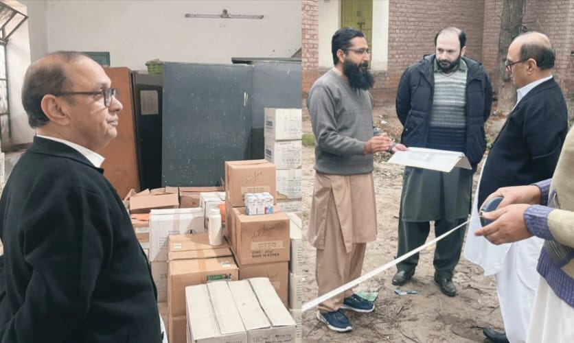 Director Livestock Visits Offices and Diagnostic Laboratory in Chiniot