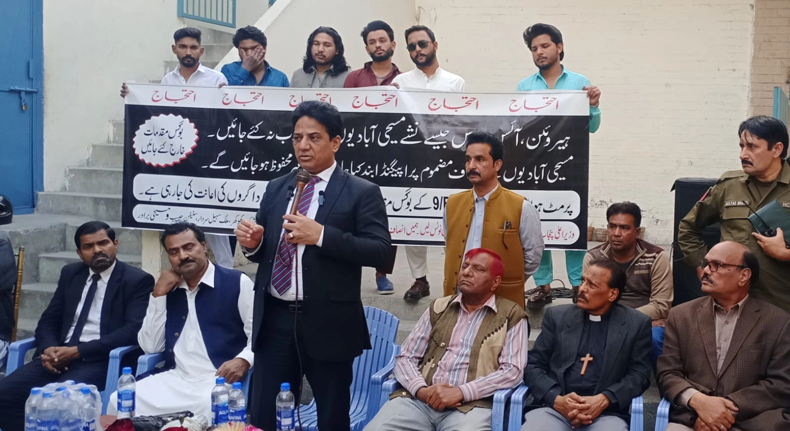 Christian Community Protests Alleged False Narcotics Cases