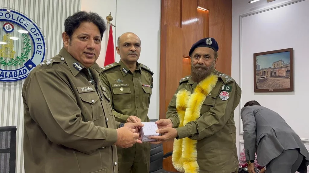 Farewell Ceremony of DSP Ishtiaq Rasool