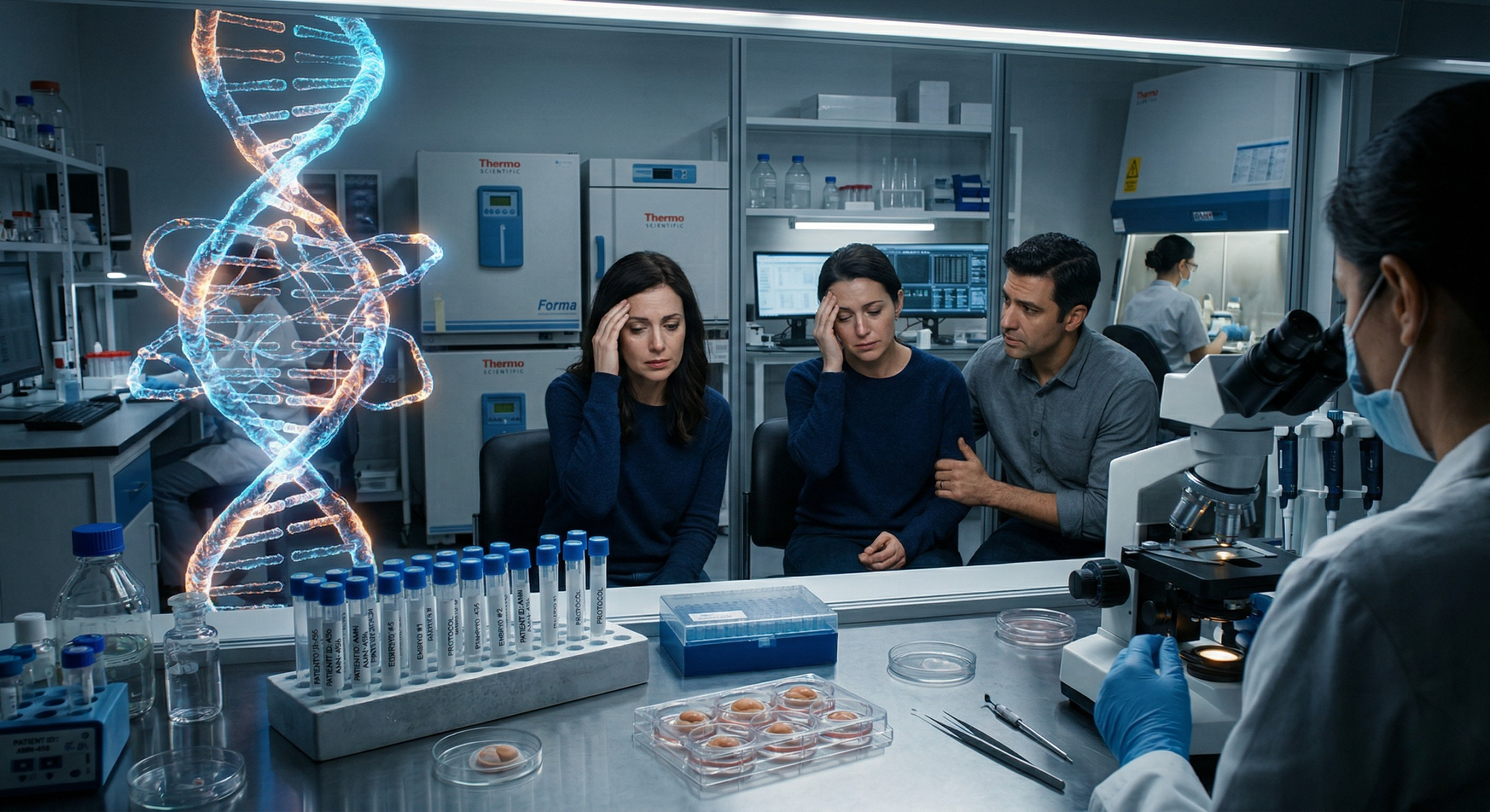 IVF wrong sperm case DNA test reveals clinic mistake in Northern Cyprus