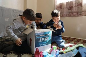 Lebanon relief aid workers displaced families humanitarian crisis 2026