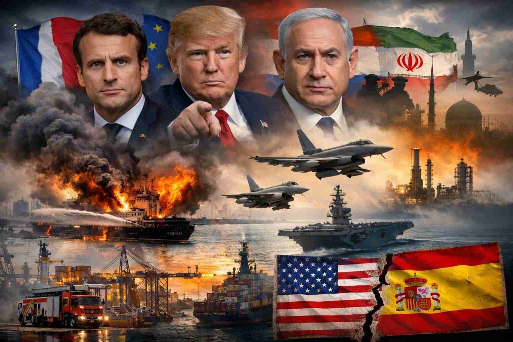 Rising Global Tensions: Diplomatic and Military Disputes Intensify Between the United States, Europe and the Middle East