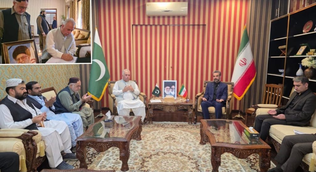 Chaman Chamber of Commerce Delegation Expresses Condolences to Iranian Officials