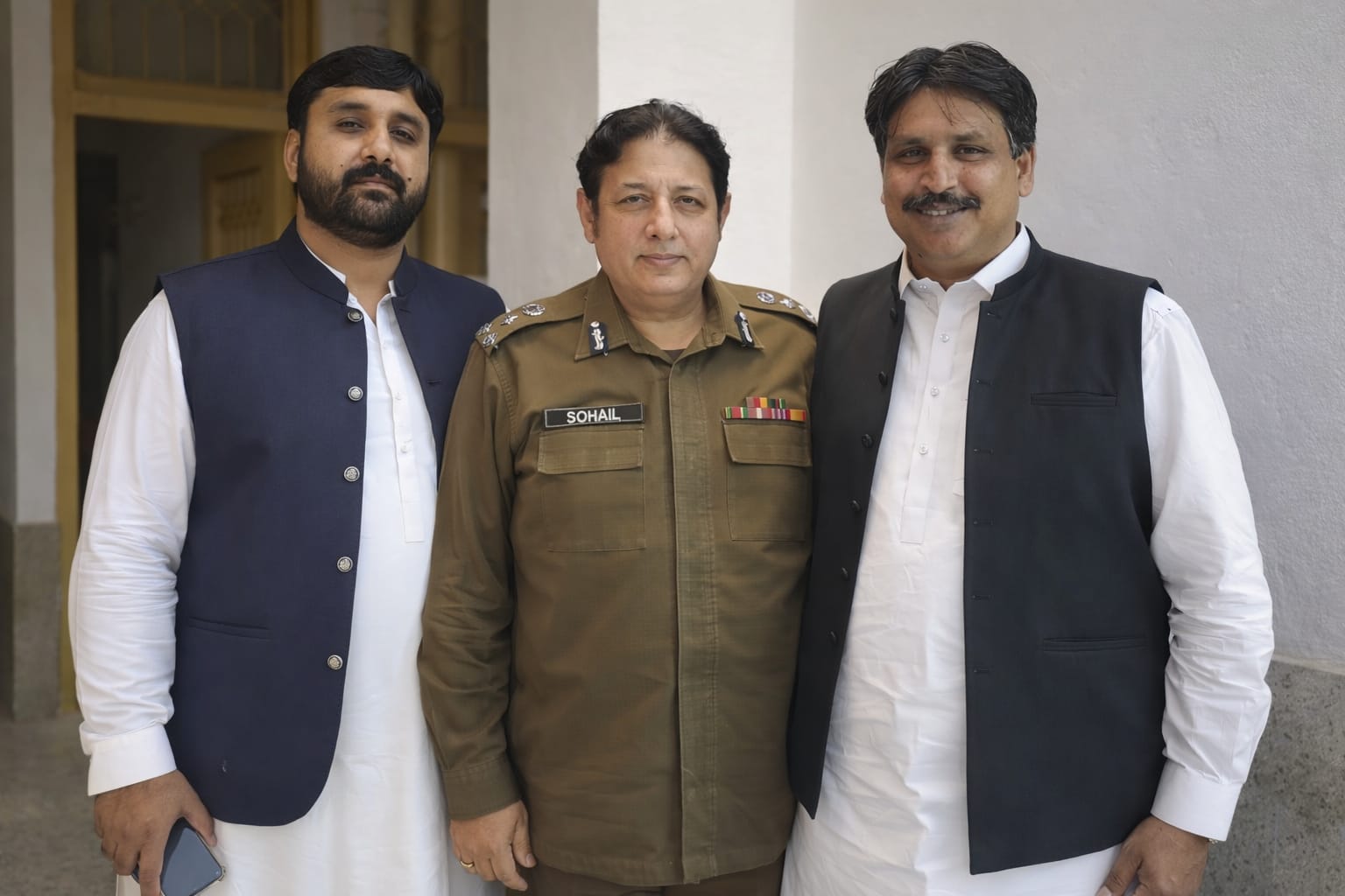 DAO Rai Muhammad Sabir meets RPO Faisalabad Sohail Akhtar Sukhera