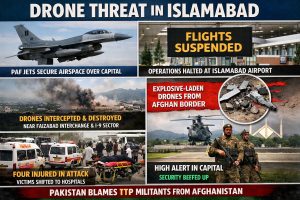 PAF intercepts drones in Islamabad airspace amid high security alert