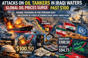 Attacks on Oil Tankers in Iraqi waters raise security concerns and push global oil prices higher