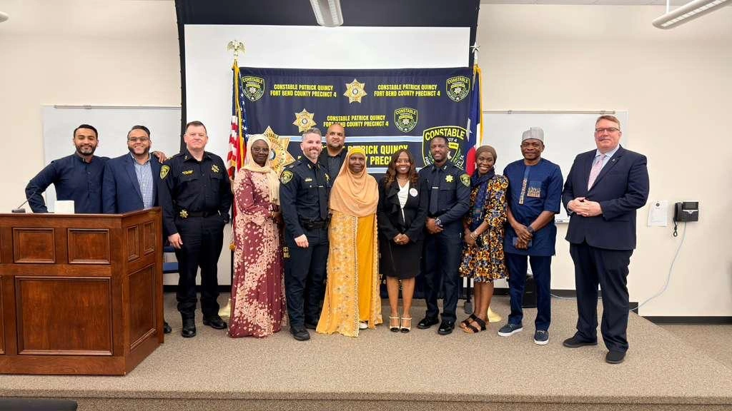 Fort Bend Community Iftar hosted at Precinct 4 Constable’s Office in Texas during Ramadan