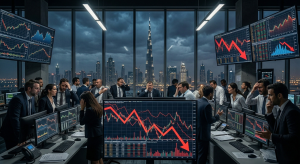 Dubai financial market decline during Iran war