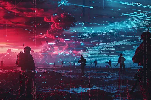 digitalised war Iran Israel US cyber warfare AI hacking digital battlefield 2026