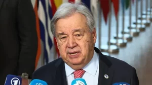 Guterres end war US Israel Iran UN ceasefire urges March 2026
