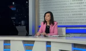 IMF global inflation US-Israel Iran war output warning 2026