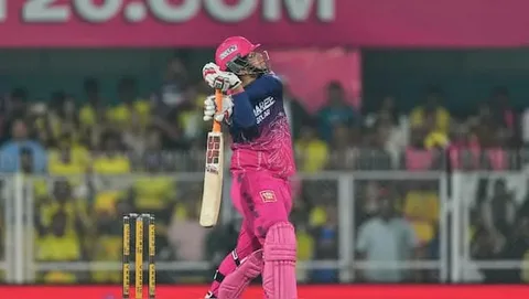 Vaibhav Sooryavanshi fifty 15 balls Rajasthan Royals IPL 15 year old batting