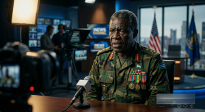 Ibrahim Traoré speaking about democracy in Burkina Faso