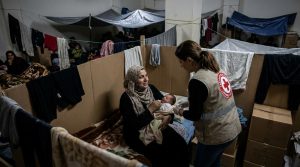 Lebanon shelters childbirth crisis overcrowded maternity conditions