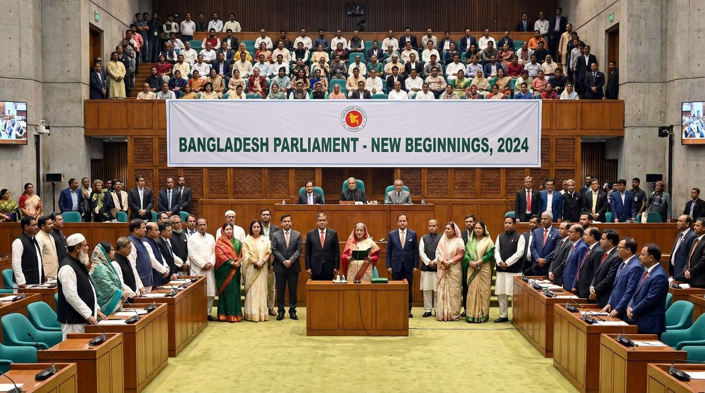 Bangladesh parliament meeting 13th session Tarique Rahman BNP 2026 Jatiya Sangsad Dhaka