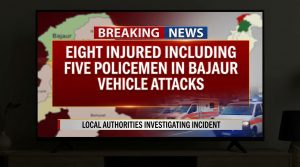 Bajaur police ambulance attack KP injured policemen ambulance incident