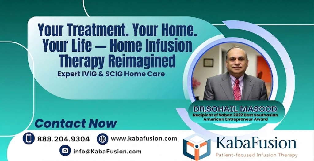 home infusion therapy IVIG SCIG IV antibiotics specialist care patient home treatment