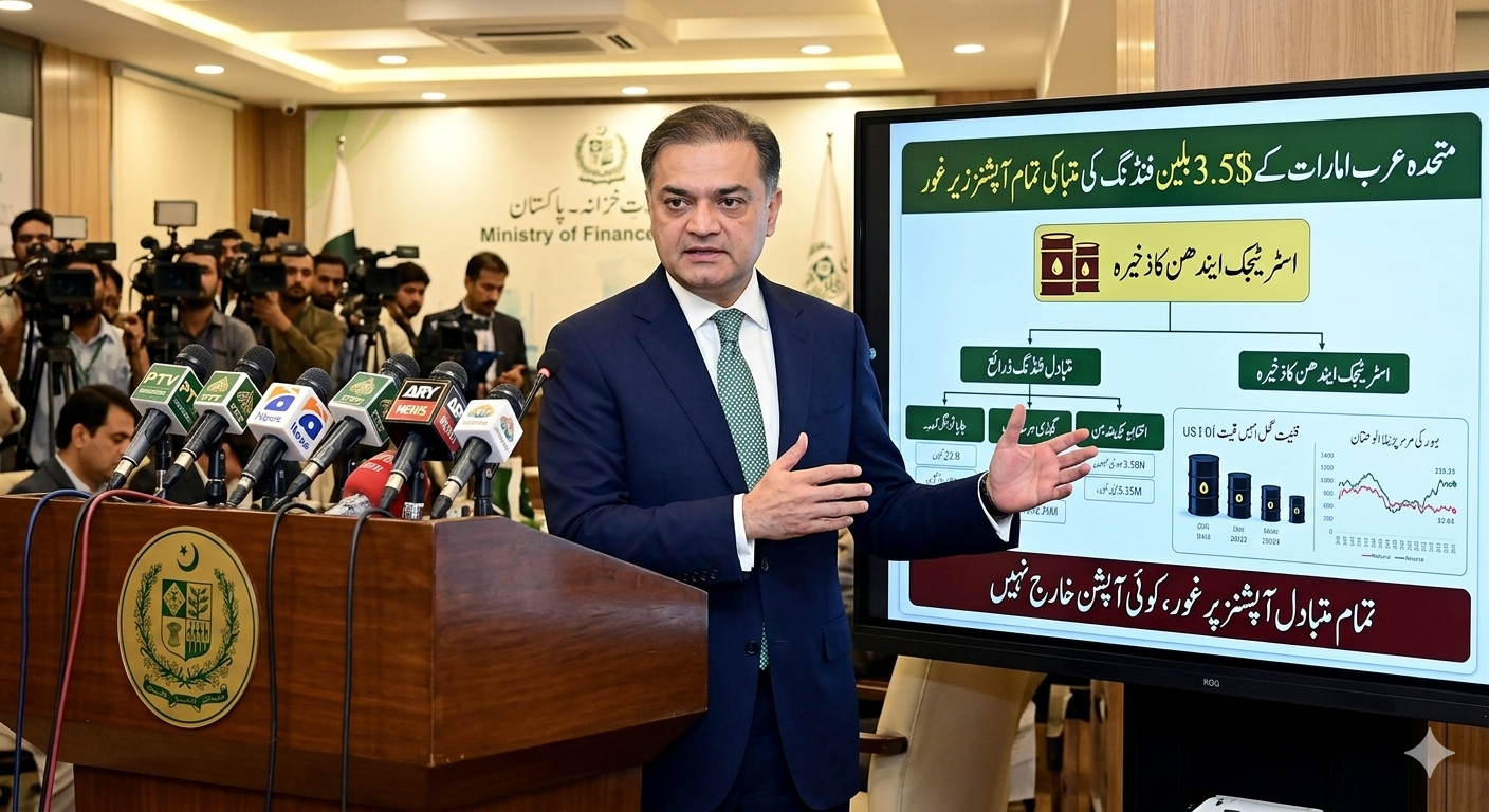 Pakistan UAE funding replacement economic strategy fuel reserves