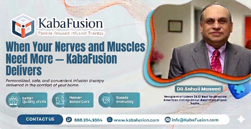 Neuromuscular disorders infusion expert home care CIDP IVIG Myasthenia Gravis KabaFusion
