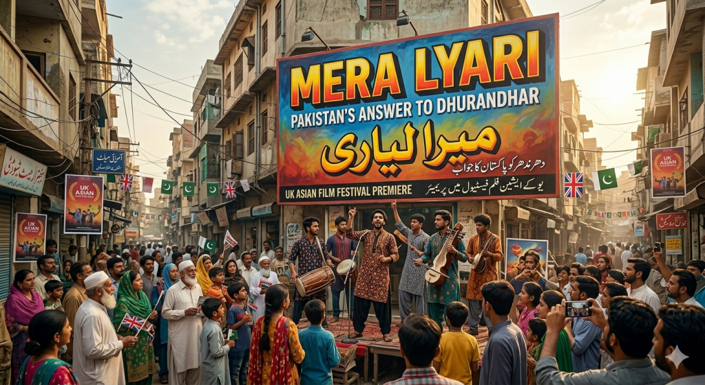 Mera Lyari premiere UK Asian Film Festival Karachi film