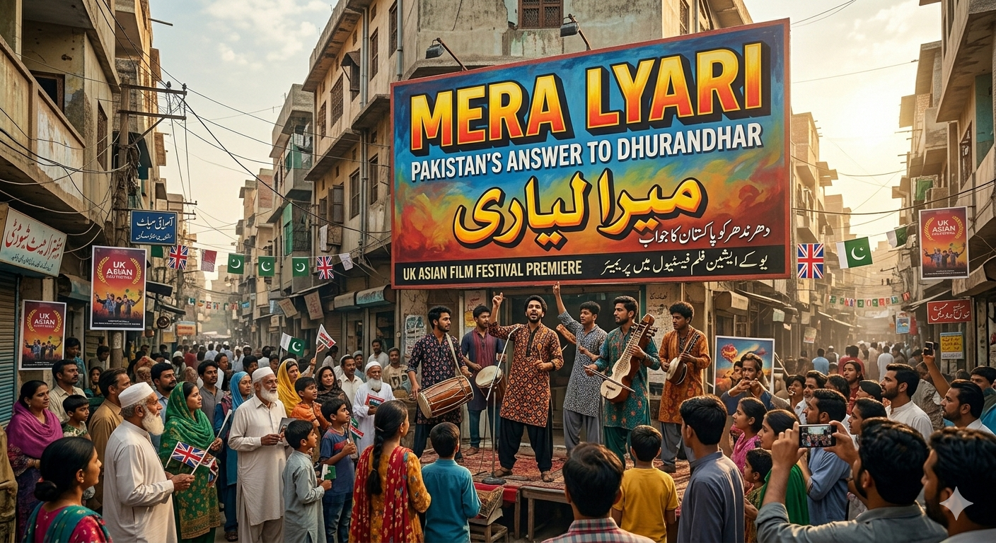 Mera Lyari premiere UK Asian Film Festival Karachi film