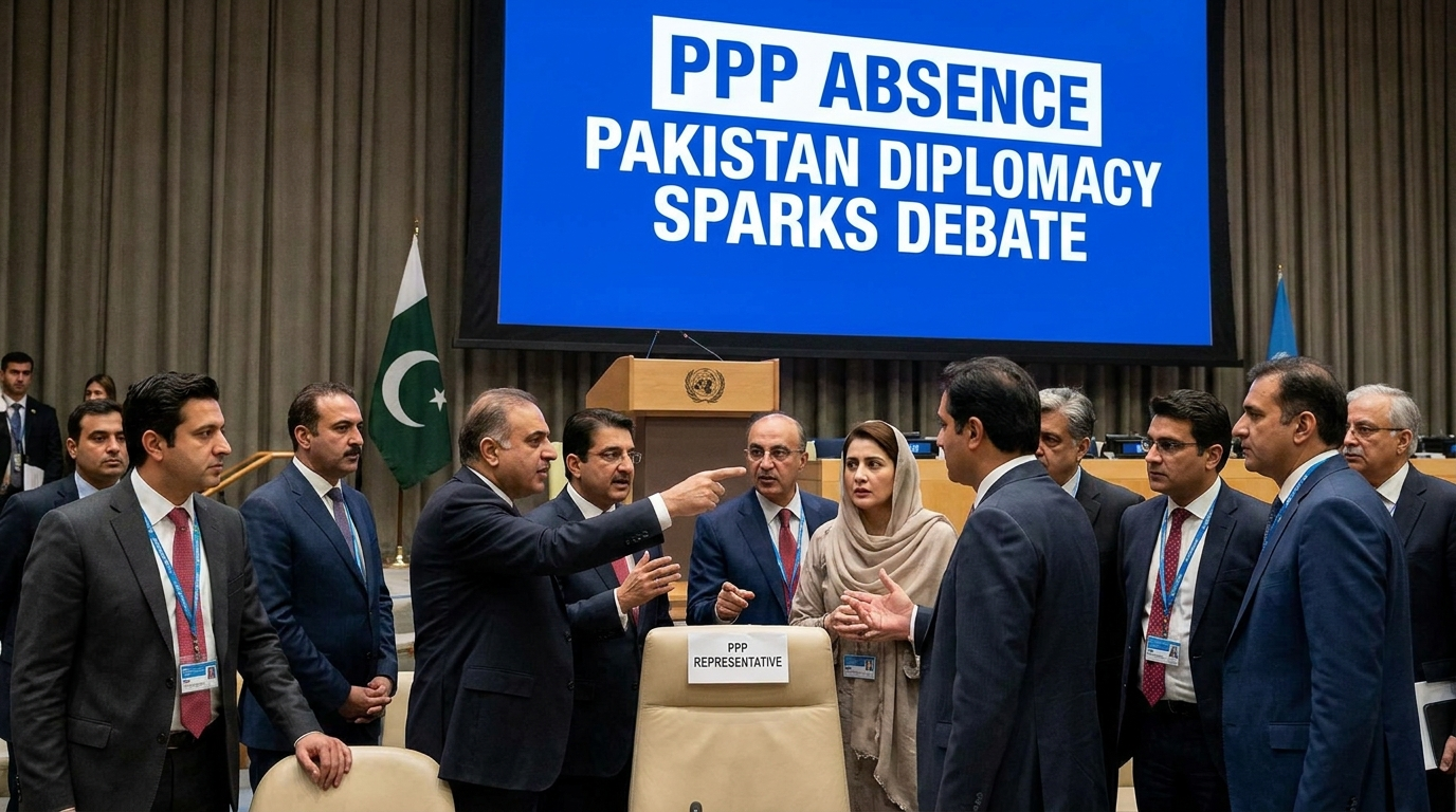 PPP absence Pakistan diplomacy global relations policy discussion