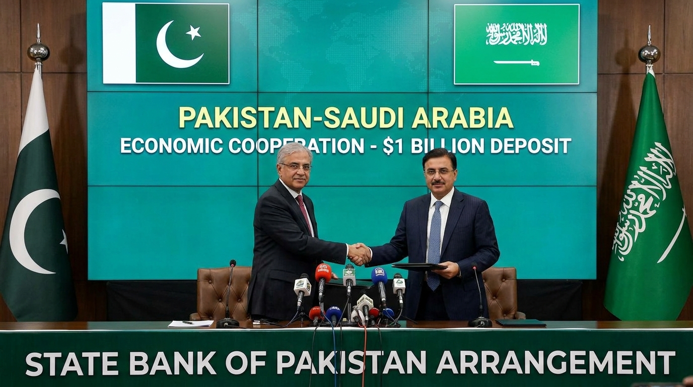 Pakistan Saudi $1bn tranche SBP foreign reserves support economy