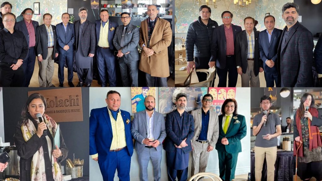 Distinguished guests at the Toronto Eid Brunch with Fahad Iqbal