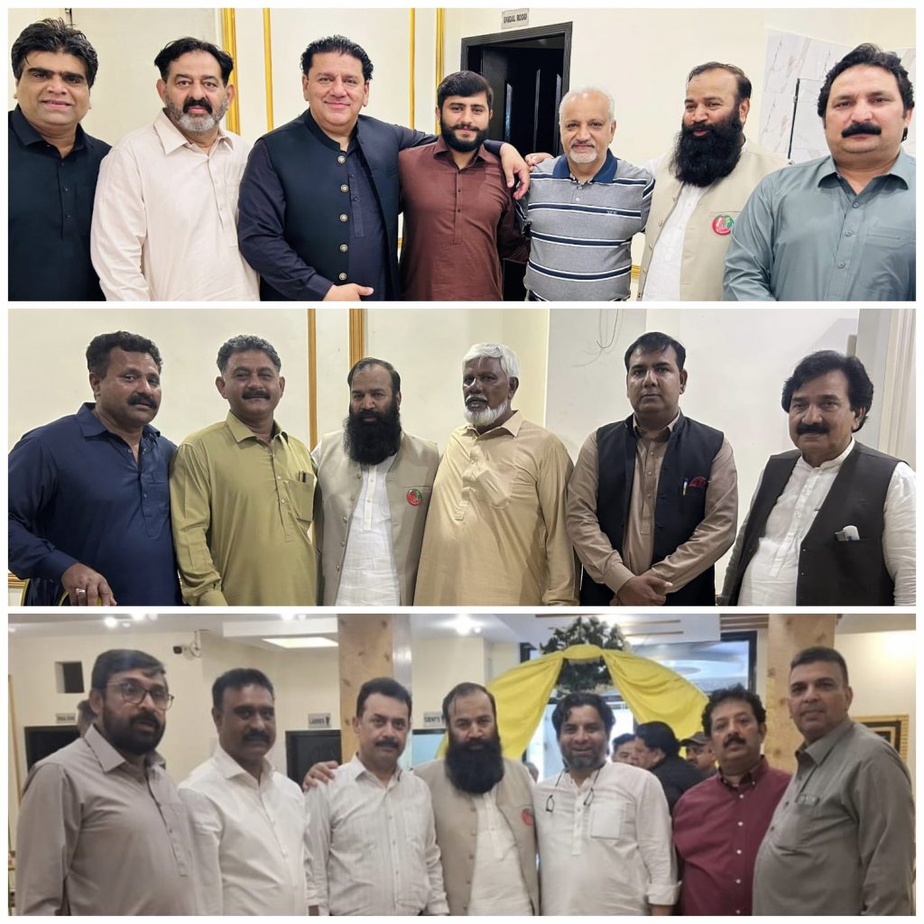 LDA Staff Union leaders addressing employees’ rights issues in Lahore meeting