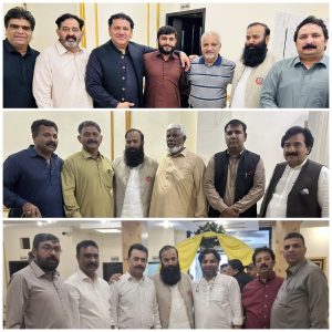 LDA Staff Union leaders addressing employees’ rights issues in Lahore meeting