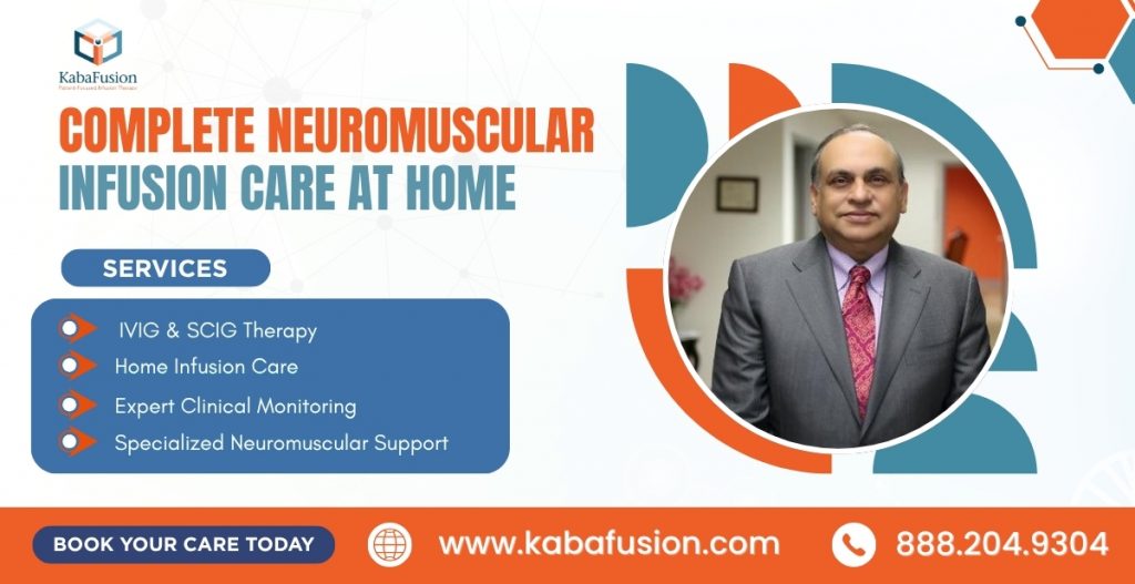 Complete neuromuscular disorders infusion IVIG SCIG therapy home care