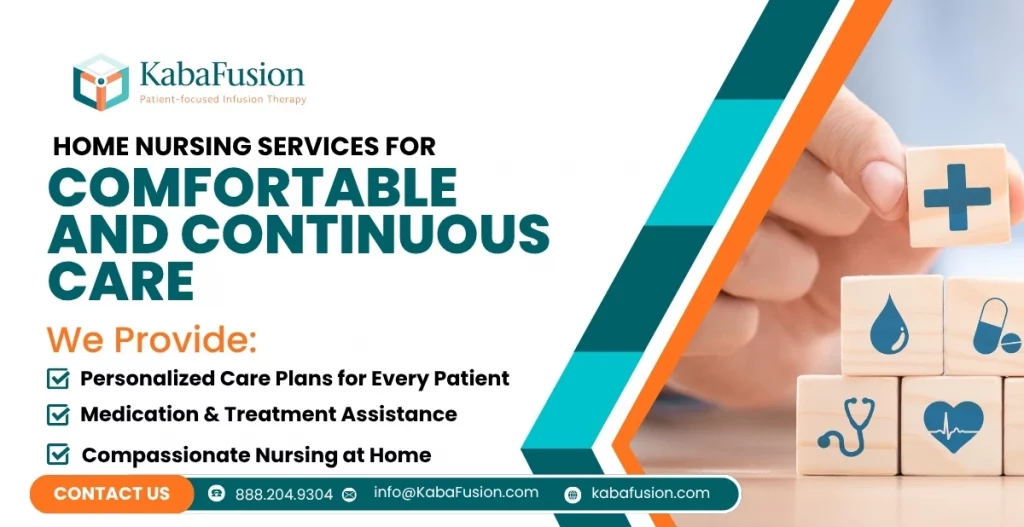 Home nursing services professional medical care patient at home