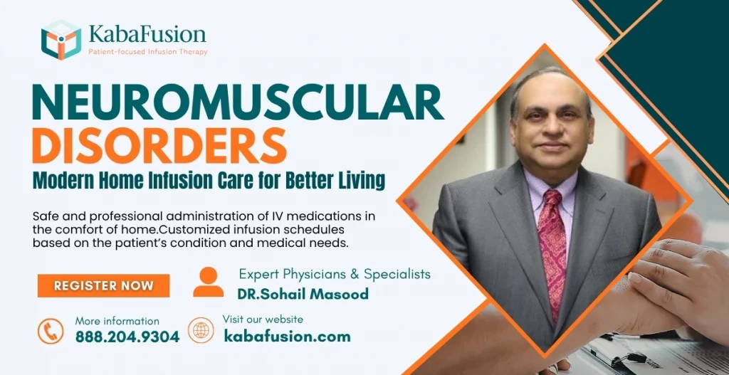 Neuromuscular disorders home infusion care IVIG SCIG patient support