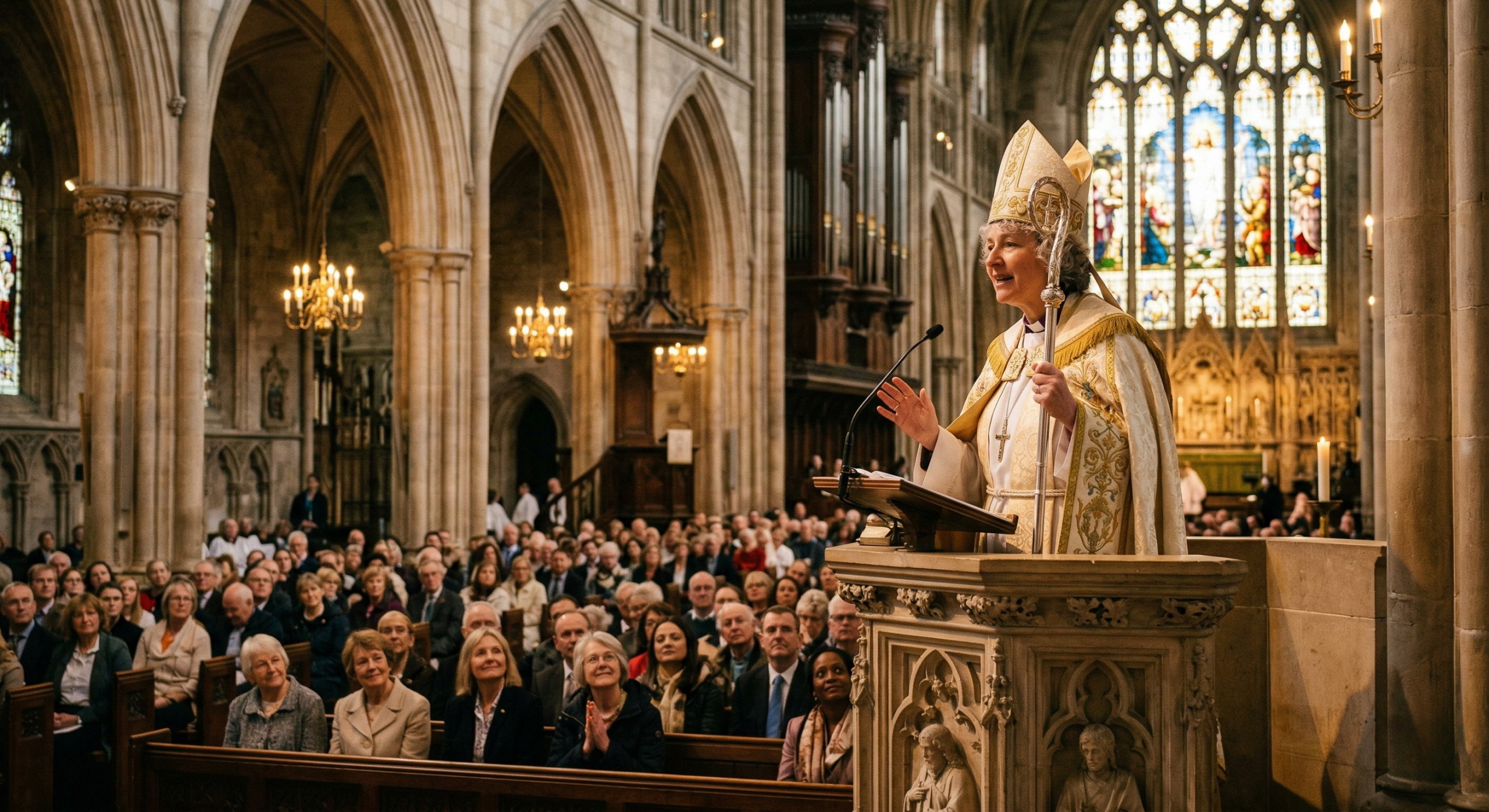 Archbishop Sarah Mullally Easter sermon Canterbury Cathedral